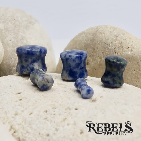 Sodalite Stone Plugs