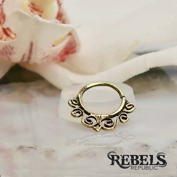 Swirls Septum Ring
