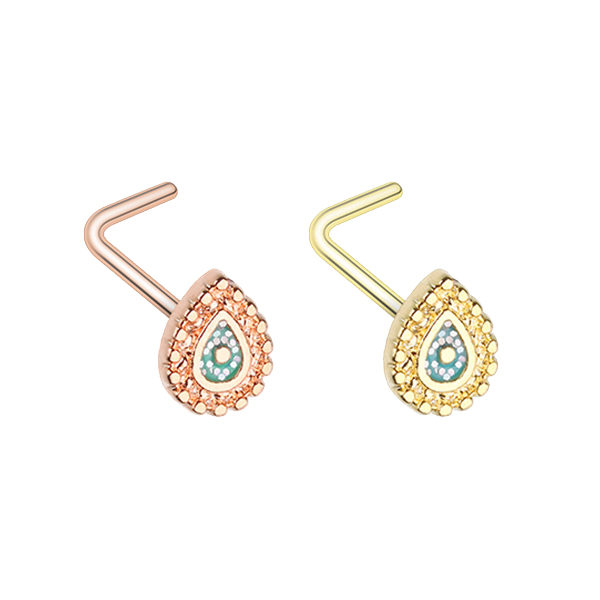 Sparkly Tears Nose Stud