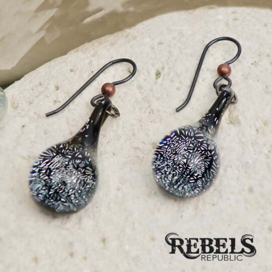 Dichroic Earrings