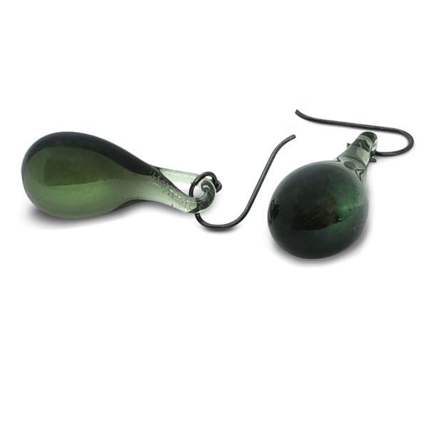 Simple Earrings - Smoke