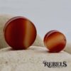 Red Agate Stone Plugs