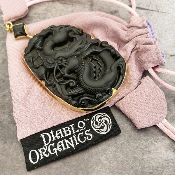 Serpent Obsidian Ear Weights